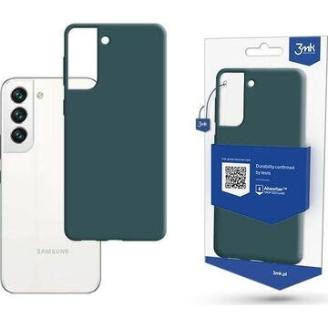 Husa 3MK Matt Case Samsung Galaxy S22, Verde inchis, Spate/suprapunere