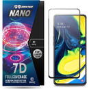 Crong 7D Nano Flexible Glass - Szkło hybrydowe 9H na cały ekran Samsung Galaxy A80 / A90 uniwersalny