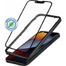 Crong Anti-Bacterial 3D Armour Glass - Szkło hartowane 9H na cały ekran iPhone 13 / iPhone 13 Pro + ramka instalacyjna