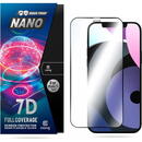 Crong 7D Nano Flexible Glass - Niepękające szkło hybrydowe 9H na cały ekran iPhone 12 Mini