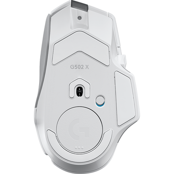 Mouse Logitech G502 X Plus, USB Wireless, White