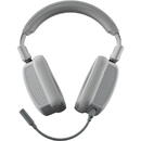 Casti HYTE Eclipse HG10, gaming headset (light grey, USB dongle)