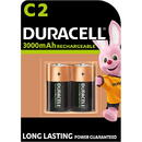 Duracell NiMH C HR14 2er, battery (2 pieces, C (Baby))