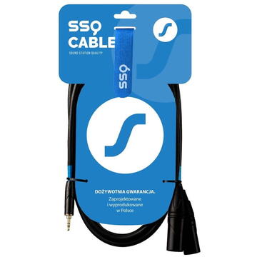 Accesorii Audio Hi-Fi SOUND STATION QUALITY (SSQ) SSQ MIXLR1 SS-1816 Cable Jack Stereo 3,5 mm - 2x XLR 1 m Black