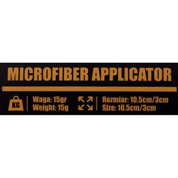 Produse cosmetice pentru exterior Work Stuff Eclipse Microfiber Applicator - interior applicator