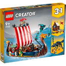 LEGO Creator LEGO 3in1 Wikingerschiff mit Midgardschlange ( 31132)