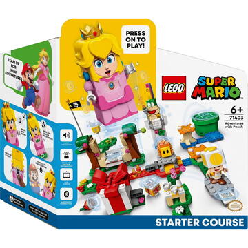 LEGO Super Mario™ - Set de baza - Aventuri cu Peach 71403, 354 piese