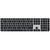 Tastatura Apple Magic keyboard USB + Bluetooth QWERTY English Silver, Black