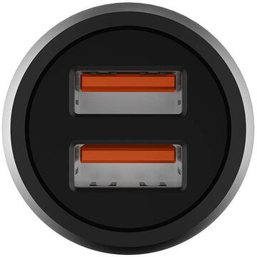 Car charger LDNIO C503Q, 2x USB, QC 3.0, 36W (black)