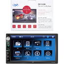 Sistem auto Multimedia player auto PNI V6280 cu touchscreen, functie Bluetooth, functie Mirror Link Android/iOS USB, slot micro SD, intrare AUX, 2 DIN, intrare camera marsarier