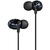 Casti Vipfan M10 wired in-ear headphones, jack 3.5mm (black)