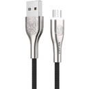 USB to Micro USB cable Vipfan Fingerprint Touch Z04, 3A, 1.2m (black)