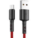 USB to Micro USB cable Vipfan X02, 3A, 1.8m (red)