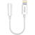Accesorii Audio Hi-Fi Vipfan L07 Lightning to mini jack 3.5mm AUX cable, 10cm (white)