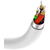 Accesorii Audio Hi-Fi Cable Vipfan L10 Lightning to Lightning + mini jack 3.5mm AUX, 10cm (biały)