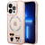 Husa Karl Lagerfeld Husa Magsafe Karl &amp; Choupette iPhone 14 Pro Roz