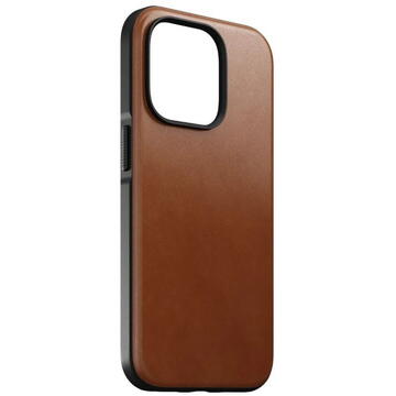 Husa Nomad Husa Modern Leather MagSafe iPhone 14 Pro Brown