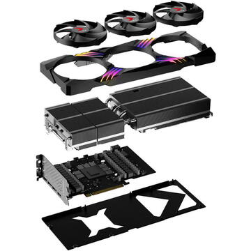 Placa video PNY GeForce RTX 4080 16GB XLR8 Gaming Verto EPIC-X RG TF OC