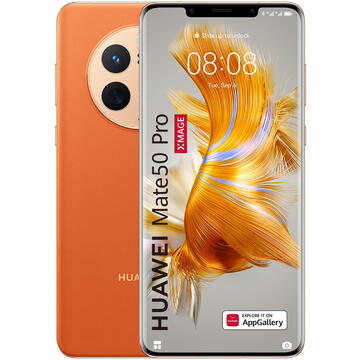 Smartphone Huawei Mate 50 Pro 256GB 8GB RAM Dual SIM Orange
