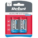 Rebel BATERIE SUPERALCALINA EXTREME R14 BLISTER 2 B