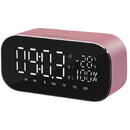 Akai ABTS-S2GD radio Clock Digital Pink