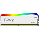 Memorie Kingston Fury Beast RGB Special Edition White 16GB DDR4-3200MHz CL16