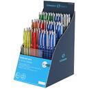 SIS Display SCHNEIDER K20 Icy colours, 100 pixuri culori asortate - scriere albastra