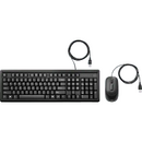 Tastatura HP Kit Tast + Mouse Wired 160 USB BK
