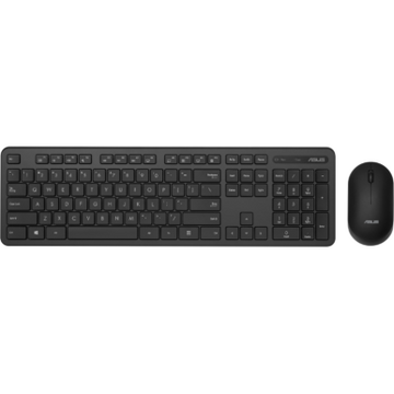 Tastatura Kit wireless Tastatura si Mouse ASUS CW100, Negru