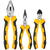 Deli Tools EDL2008-3 Universal pliers set 3 pcs