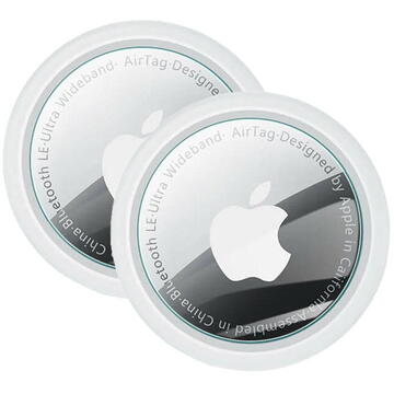 ESR Case, adhesive overlay for Apple AirTag, 2 pcs (black + white)
