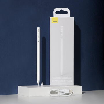 Baseus Capacitive Stylus Pen, pentru iPad, White
