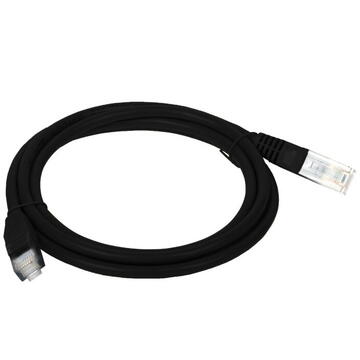 Alantec KKU5CZA3 networking cable 3 m Cat5e U/UTP (UTP) Black