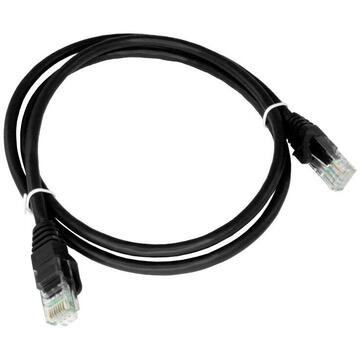 ALANTEC AVIZIO KKU6CZA0.5 networking cable Black 0.5 m Cat6 U/UTP (UTP)