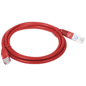 Alantec KKU5CZER0.5 networking cable 0.5 m Cat5e U/UTP (UTP) Red