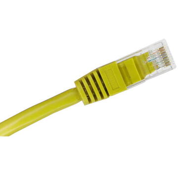 ALANTEC AVIZIO KKU6AZOL0.5 networking cable Yellow 0.5 m Cat6a U/UTP (UTP)