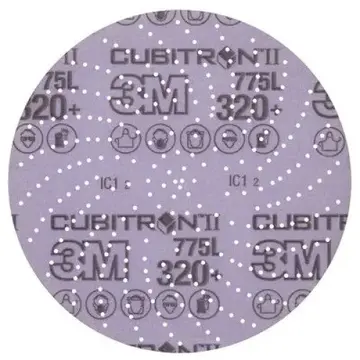 Abrazive vopsitorie Disc Abraziv 3M Cubitron II Hookit Multihole 775L, P80, 150mm