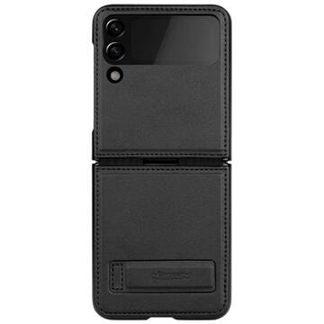Husa Nillkin Qin Leather Pro case for SAMSUNG Z Flip 4 5G (black)