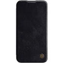 Husa Nillkin Qin Pro Leather Case for iPhone 14 (Black)