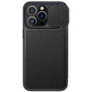 Husa Nillkin Qin Pro Leather Case for iPhone 14 Pro Max (Black)