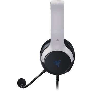 Casti Razer Kaira X Gaming Headset for Playstation 5, Wired, White