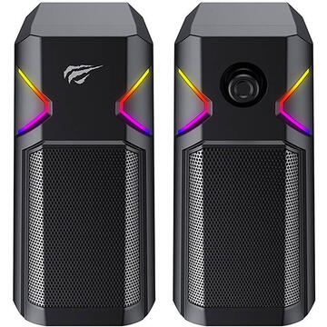 HAVIT SK205 Computer speakers 2.0 RGB (black)