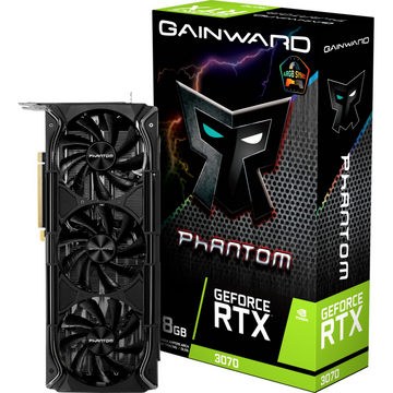 Placa video Gainward GeForce RTX™ 3070 Phantom+ 8GB GDDR6 256bit