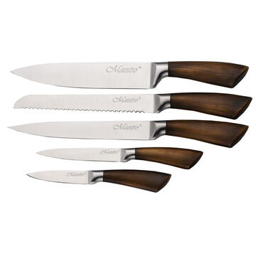 Diverse articole pentru bucatarie Set of 5 knives in block MAESTRO MR-1414