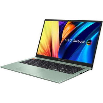 Notebook Asus VivoBook 15,6" 2.8K Intel Core i7-12700H 16GB 1TB SSD Intel Iris Xe Graphics Windows 11 Pro Brave Green