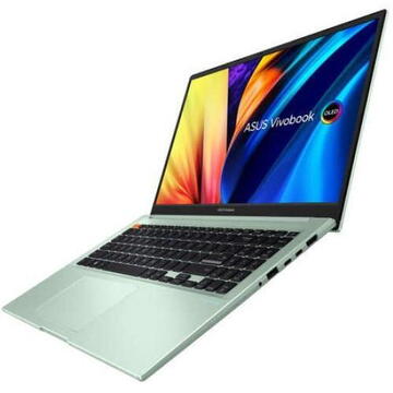 Notebook Asus VivoBook 15,6" 2.8K Intel Core i7-12700H 16GB 1TB SSD Intel Iris Xe Graphics Windows 11 Pro Brave Green