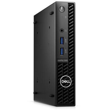 Sistem desktop brand Dell OptiPlex 3000 MFF Intel Core i5-12500T 16GB 512GB SSD Intel UHD Graphics 770 Linux Negru