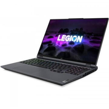 Notebook Lenovo Legion 5 Pro 16ACH6H 16" WQXGA AMD Ryzen 5 5600H 16GB 512GB SSD nVidia GeForce RTX 3060 6GB No OS Storm Grey