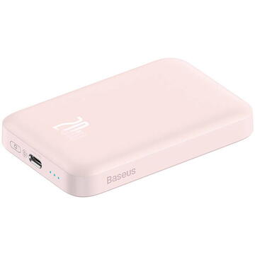 Baterie externa Powerbank Baseus Magnetic 6000mAh 20W (pink)