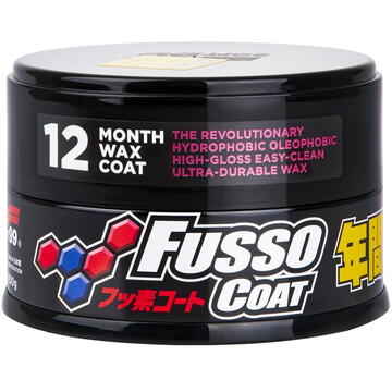 Produse cosmetice pentru exterior Soft99 Fusso Coat 12 Months Wax Dark - hard wax 200g
